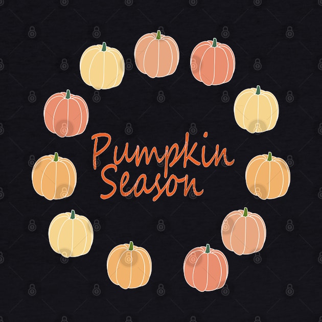 COZY PUMPKIN SEASON PATCH PATTERN AUTUMN FALL SEASON by Day81